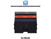 CONJUNTO DE BOXERS CALVIN KLEIN NB2569-945 3 PIEZAS