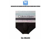 CONJUNTO DE BOXERS CALVIN KLEIN NB3073 925 3 PIEZAS