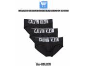 CONJUNTO DE BOXERS CALVIN KLEIN NB3610 001 3 PIEZAS
