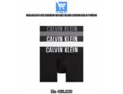 CONJUNTO DE BOXERS CALVIN KLEIN NB3612 908 3 PIEZAS