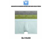 CONJUNTO DE BOXERS CALVIN KLEIN U2664 H5M 3 PIEZAS