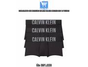 CONJUNTO DE BOXERS CALVIN KLEIN NB2593 001 3 PIEZAS