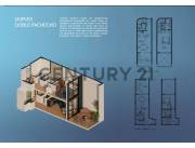 VENDO DPTO EN EDIFICIO DOBLE PACHECO - TIPOLOGIA DUPLEX