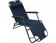 Reposera plegable para playa jardin o uso hospitalario