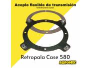Acople flexible para retropala Case 580