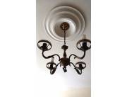 Vendo araña de 4 luces