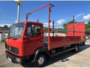 MERCEDES 814 - ANO 1992- CON CARROCERÍA EUROPEA- RAMPA HIDRÁULICA- RECIEN IMPORTADO