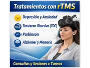 Terapia rTMS (Estimulación Magnética Transcraneal) – Sesiones y Planes