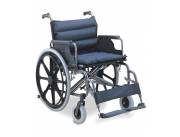 Silla de ruedas reforzada para 140Kg con colchoneta - 33. Envíos a todo el País.