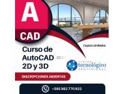CURSO DE AUTOCAD COMPLETO - DE CERO A AVANZADO
