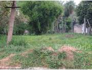 VENDO TERRENO EN SAN LORENZO