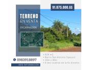 Vendo terreno en el barrio San Antonio Ypecuru: superficie de terreno 525 m2