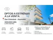 OFERTA !! VENDO DEPARTAMENTO ZONA SAN CRISTOBAL !! A ESTRENAR ASUNCION