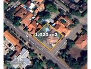 Propiedad En Esquina A 2 Cuadras De Avda. Molas López | 1.020 M² De Terreno