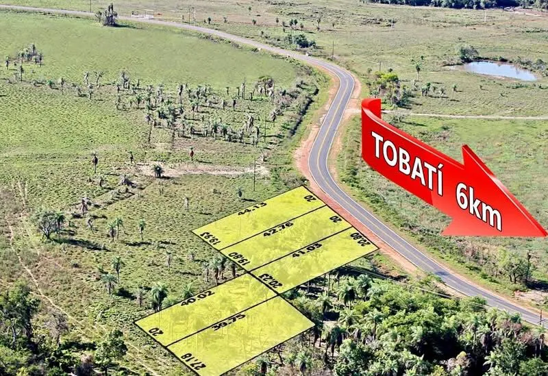 TOBATI, ARROYOS Y ESTEROS: 4.300 M2 IDEAL P GRANDES EMPRENDIMIENTOS COMERCIALES, ETC. — foto 2