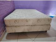 Cama sommier Suavestar 1.40x 1.90 calidad argentina