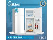 HELADERA MIDEA DE 300 LITROS !! NUEVOS EN CAJA CON 3 AÑOS DE GARANTIA ! HACEMOS DELIVERY