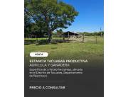 VENDO ESTANCIA TACUARAL DE 3.757 HAS., PRODUCTIVA GANADERA Y AGRICOLA EN ÑEEMBUCU !