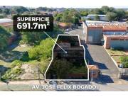 VENDO TERRENO 691 M2 BO.PETTIROSSI S/AVDA.FELIX BOGADO A CUADRAS DE NUEVA OLLA Z.COMERCIAL
