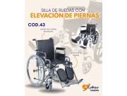 Silla de Ruedas con Elevación de piernas