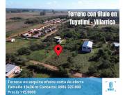 Terreno titulado en Villarrica