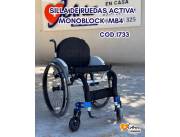 Silla de ruedas activa monoblock MB4