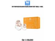 KIT PERFUME BVLGARI OMNIA CRYST EDT 100ML + 15ML