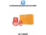KIT PERFUME BVLGARI OMNIA CORAL EDT 2 PIEZAS