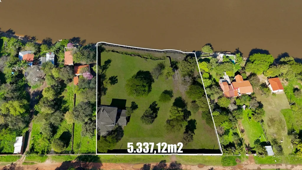 Casa Quinta sobre el Río Paraguay en Remansito – 5.337 m² con 60 m de frente al río — foto 2