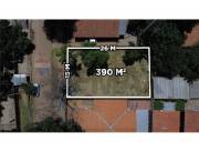 TERRENO DE 390 M² EN EL BARRIO SAN ISIDRO DE LAMBARÉ