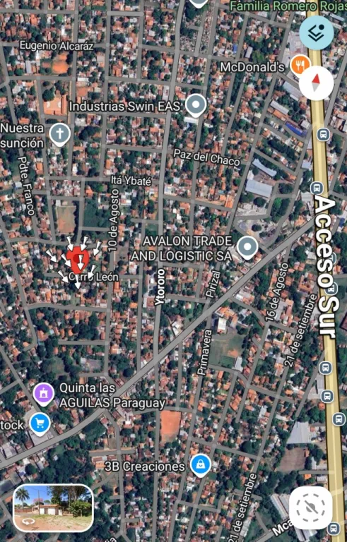 Vendo Terreno a Pocas Cuadras de la Ruta Principal. Ñemby – Barrio Vista Alegre — foto 2
