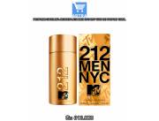 PERFUME CAROLINA HERRERA 212 MEN NYC MTV EAU DE PARFUM 100ML