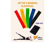 🏋️‍♀️ SET DE BANDAS ELÁSTICAS CIRCULARES