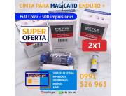 Cintas para impresora de tarjetas plásticas Magicard Enduro Plus