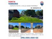 VENTA- TERRENO 360 M2- CAPIATA, SOBRE CALLE ADAN RAMIREZ, ZONA CAVALLARO