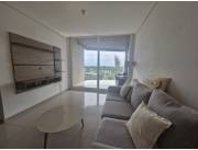 Vendo departamento amoblado 2 dormitorios + á servicio B° Mburucuyá COD V0334