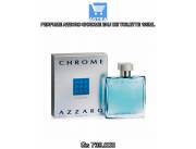 PERFUME AZZARO CHROME EAU DE TOILETTE 100ML