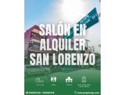 Salón en Alquiler - San Lorenzo
