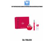 KIT PERFUME NINA RICCI LE PARFUM EAU DE PARFUM 3 PIEZAS