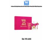 Perfume Kit Juicy Couture Eau De Parfum 100ml +10 ml Mini +125ml Body Lotion