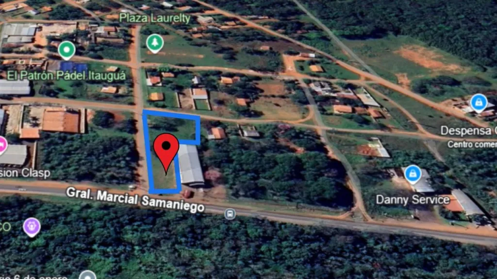 En Alquiler Terreno en Esquina de 1820 m2 en Itagua A357 — foto 2