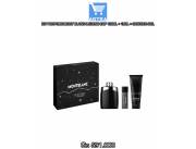 KIT PERFUME MONT BLANC LEGEND EDP 100ML + 15ML + SHOWER GEL
