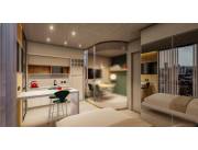 Departamento en venta monoambiente en barrio Villa Morra Asunción Edificio QUBO