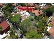 Vendo esquina de 1.175 sobre Mcal Estigarribia