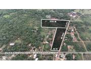 Vendo terreno en Emboscada