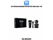 KIT PERFUME MOSCHINO TOY BOY EDP 100ML+10ML + SG