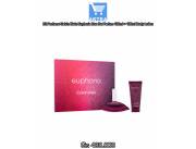 Kit Perfume Calvin Klein Euphoria Eau De Parfum 100ml + 100ml Body Lotion