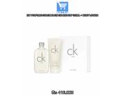 KIT PERFUME CALVIN KLEIN CK ONE EDP 200ML + BODY LOTION