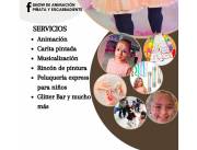 Show de animación piñata y escarbadiente