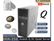 Canaan Avalon Q 90Th Bitcoin Miner (1674W)